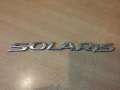 Эмблема SOLARIS 863134L000 Hyundai Solaris (RB)