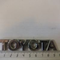 Эмблема (логотип TOYOTA) 9,5 х 1,8 мм. 