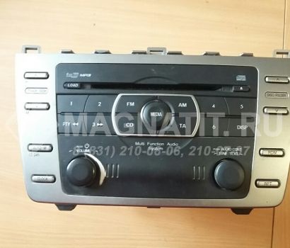 Магнитола штатная Мазда с панелью GS1F669RXA Mazda 6 (GH)
