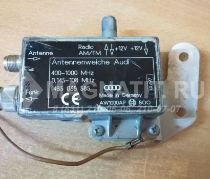 Усилитель антенны Блок электронный 4B5035585 Audi A6 (C5)