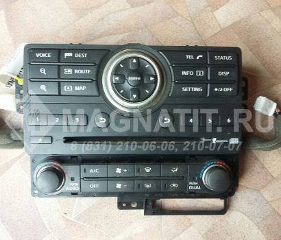 Блок кнопок управления магнитолой и климат контролем 283955X00D Nissan Pathfinder (R51M)